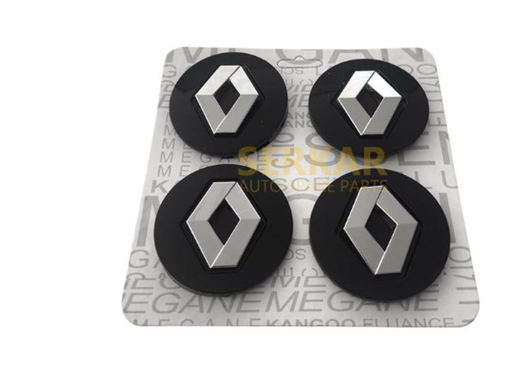 Renault Megane 4 Clio 4 Jant Göbek Arması Siyah Serkar 28227 - product