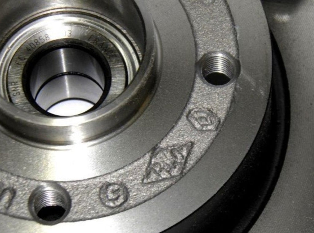 Renault Megane 2 Clio 3 Modus Arka Fren Disk Takımı Mais 432005338R - main