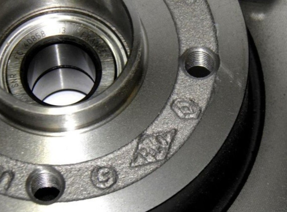 Renault Megane 2 Clio 3 Modus Arka Fren Disk Takımı Mais 432005338R - main