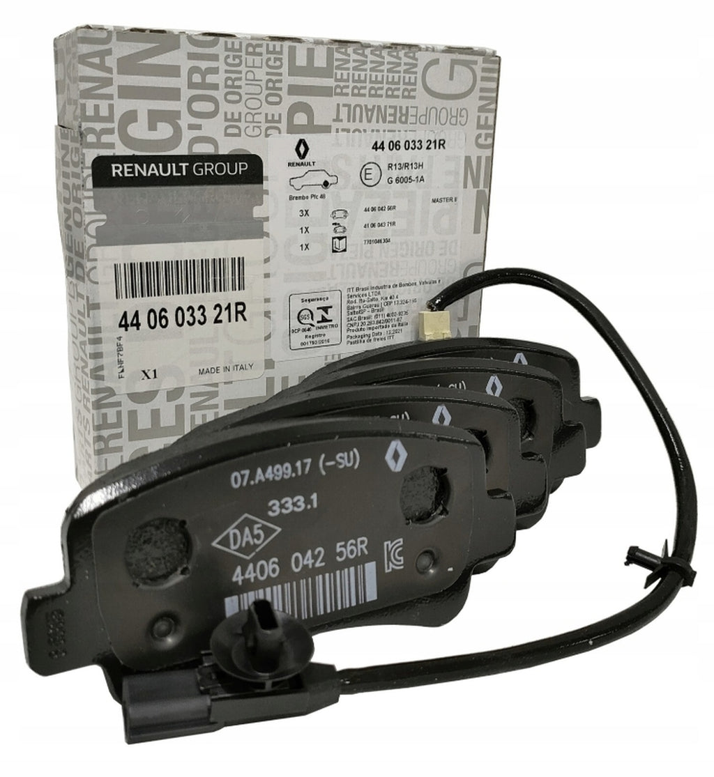 Renault Master 3 Movano B Arka Fren Balata Takımı Mais 440603321R - product