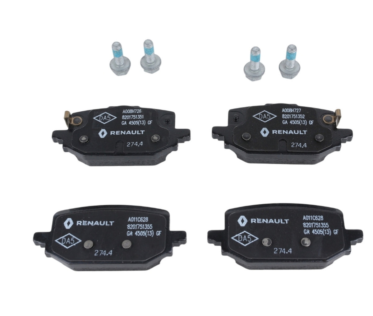 Renault Austral Arka Fren Balatası Mais 440607734R - product