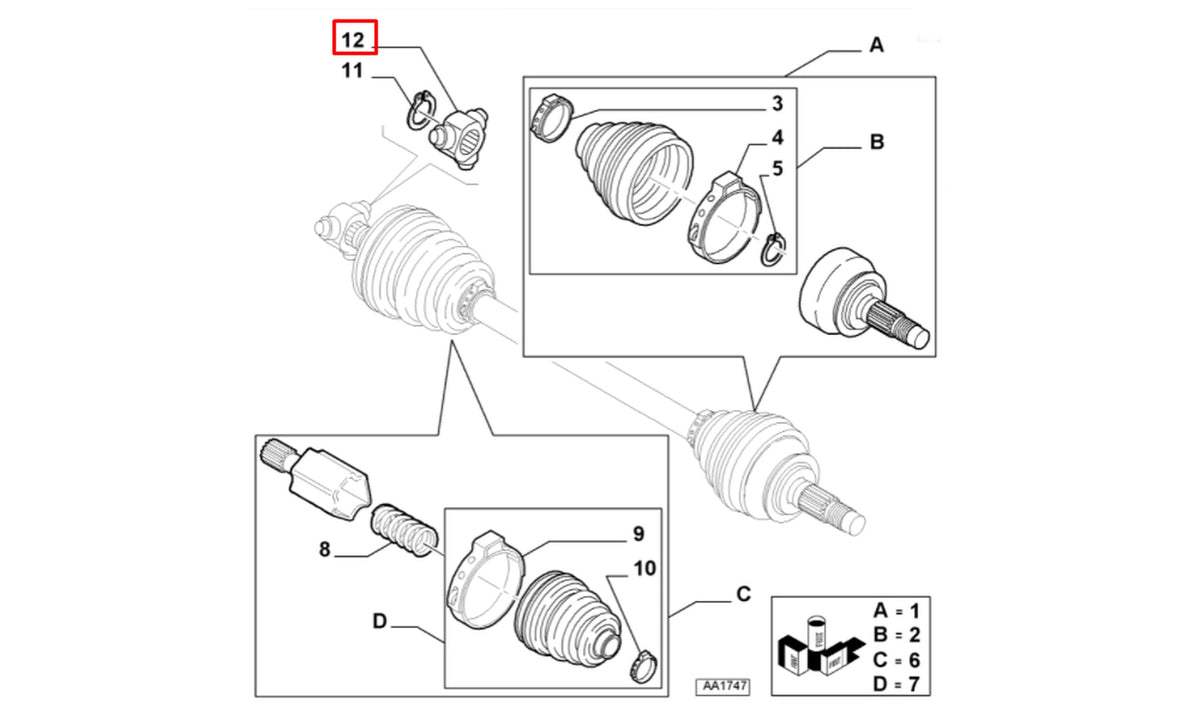 OEM #21676 - Teknik Resim