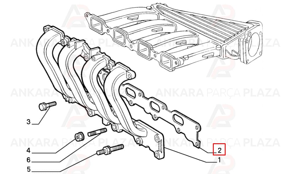 Fiat Palio Marea Siena Brava 1600Cc Emme Manifold Contası Royal