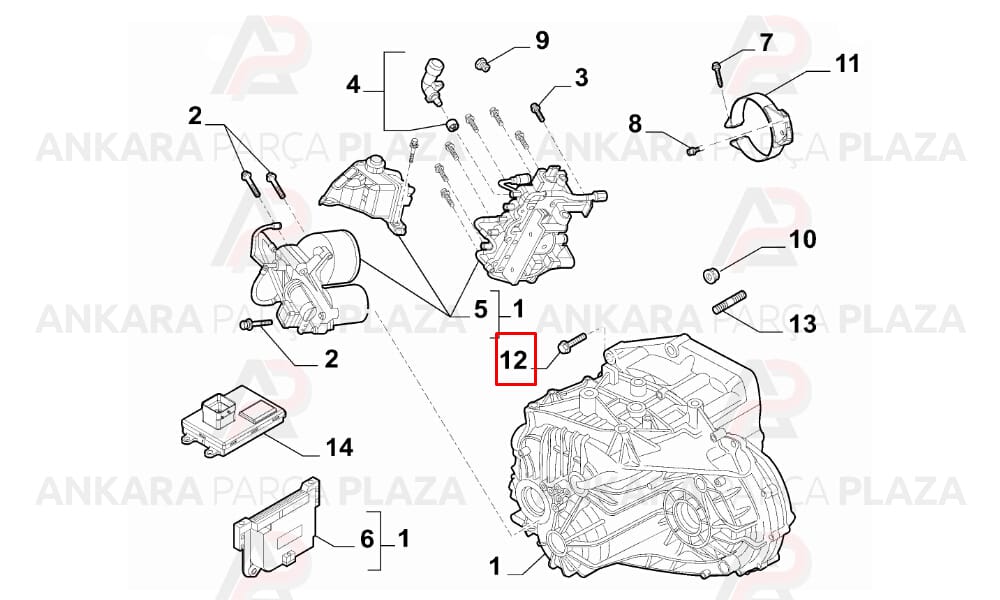 Silindir Kapak Saplaması Tempra Tipo Uno 1.6