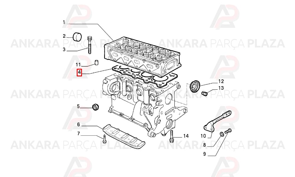 Palio Albea Brava Bravo İdea Punto Stilo 1.2 16V Silindir Kapak Contası Victor Reinz