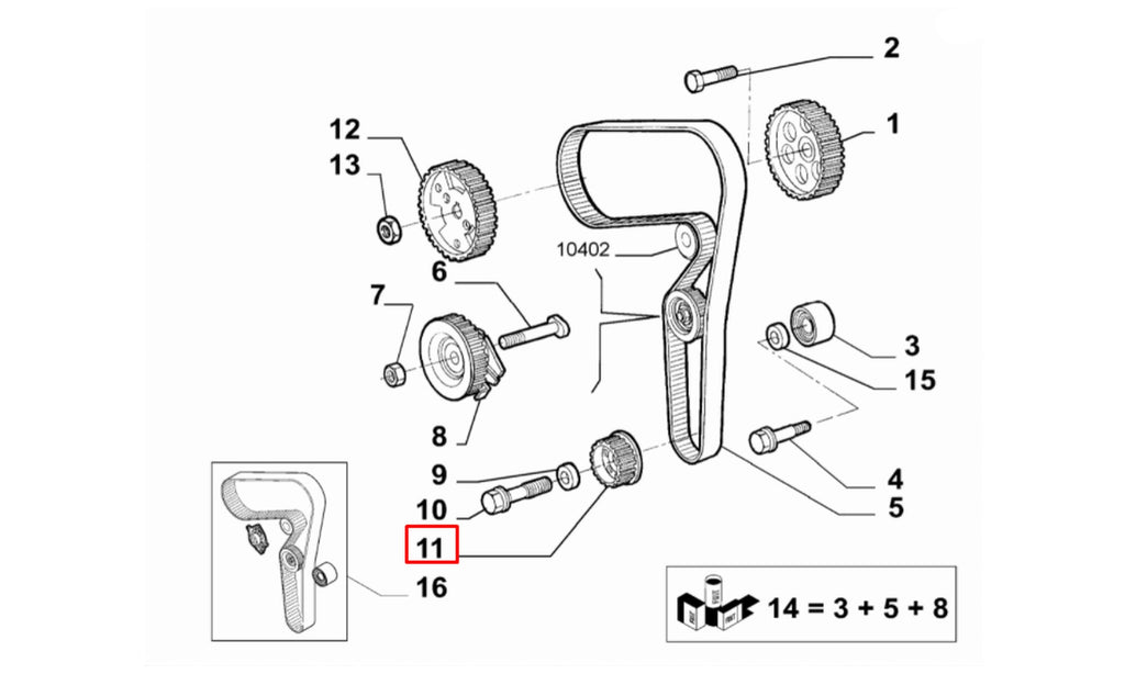 OEM #21822 - Teknik Resim