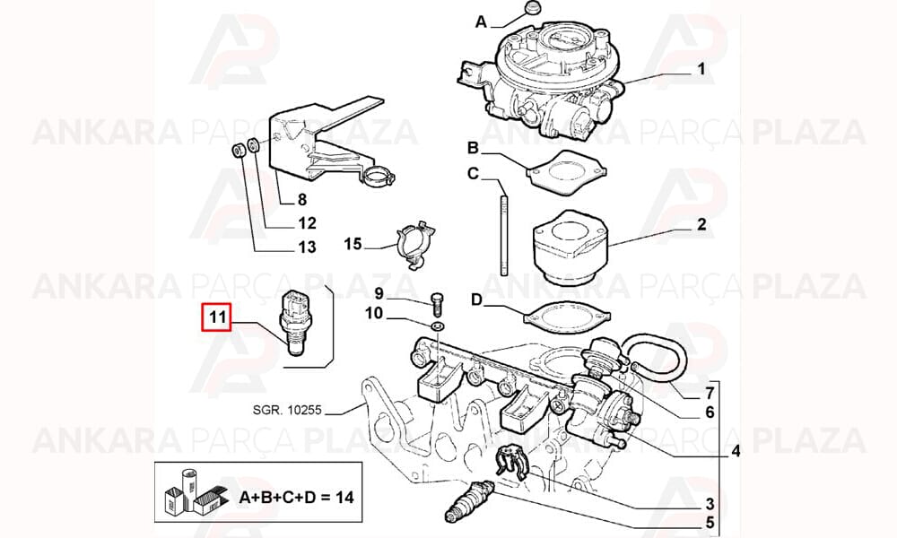Hararet Müşürü Fiat : Palio - Albea 1.2