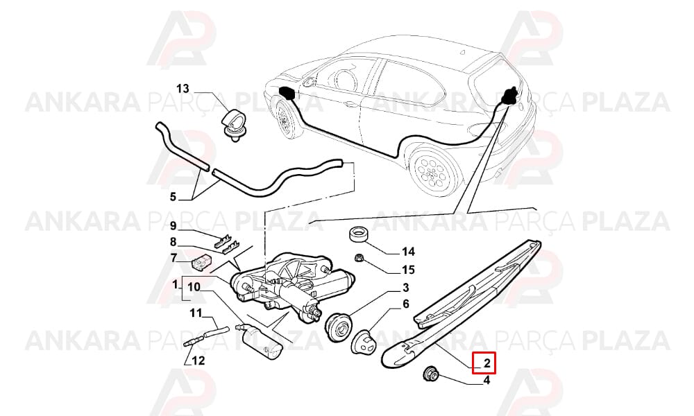 Alfa 145 95 - 00 Hava Filtresi 1.4İ 6V - 1.6İ 16V 1.8İ 16V 1.9Jtd