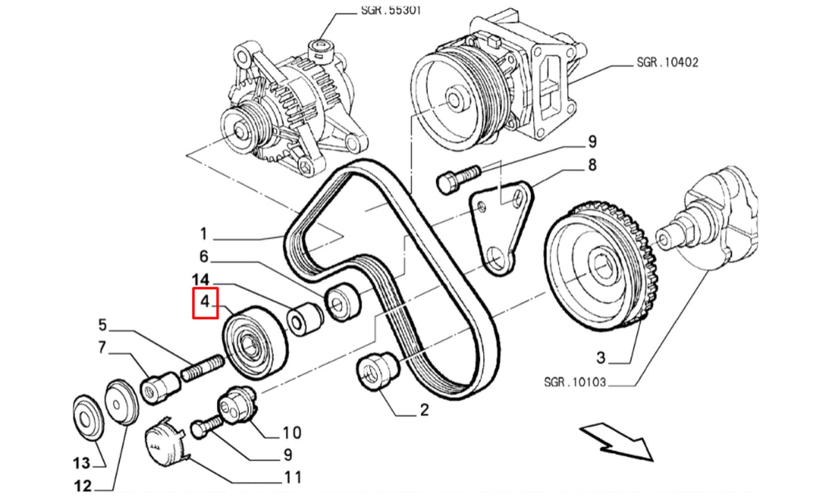 OEM #15509 - Teknik Resim