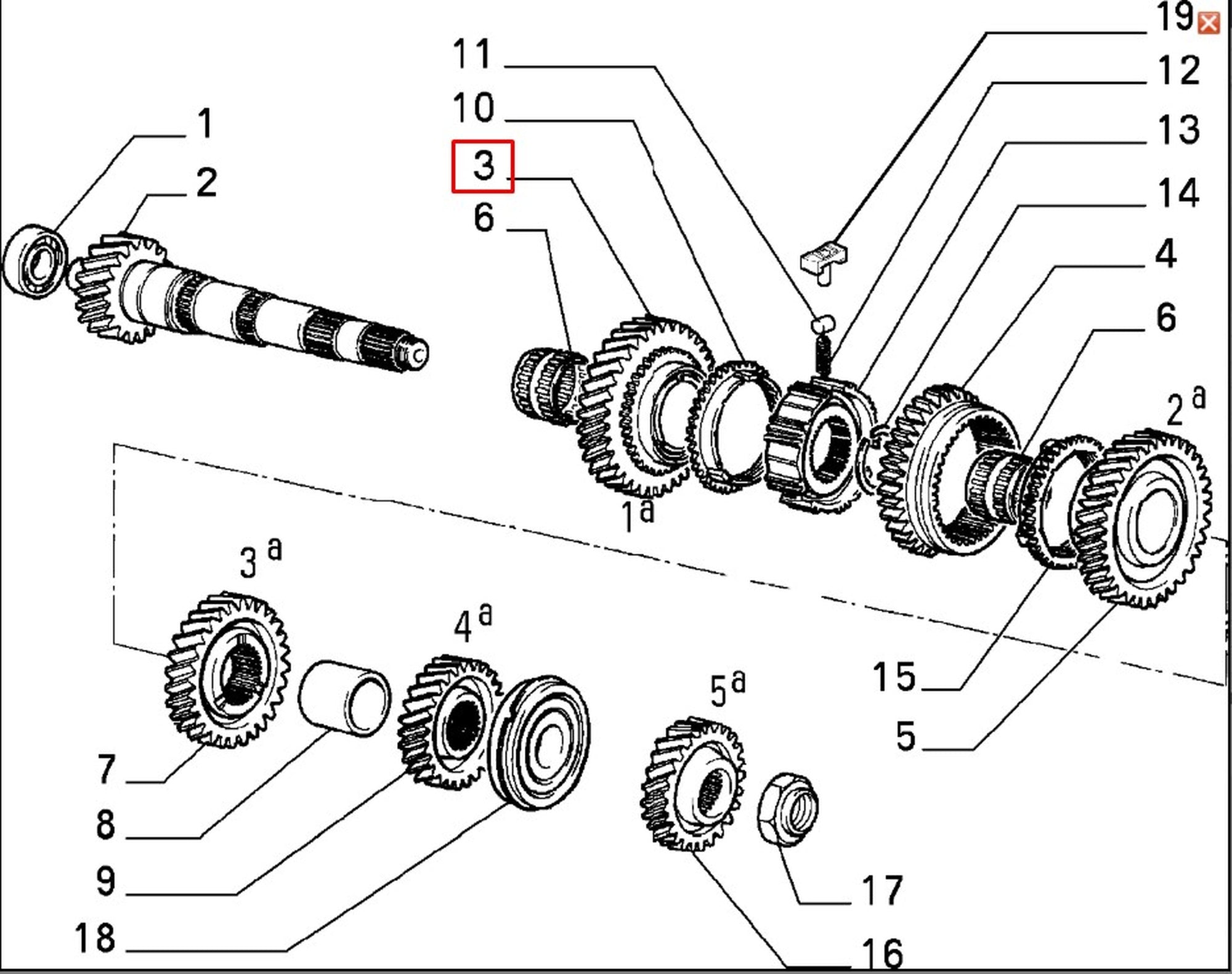OEM #48151 - Teknik Resim