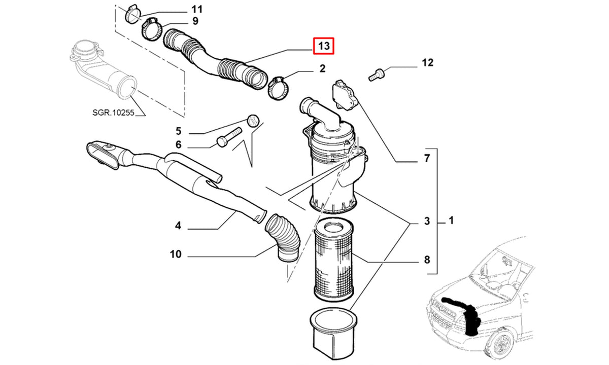 OEM #16408 - Teknik Resim