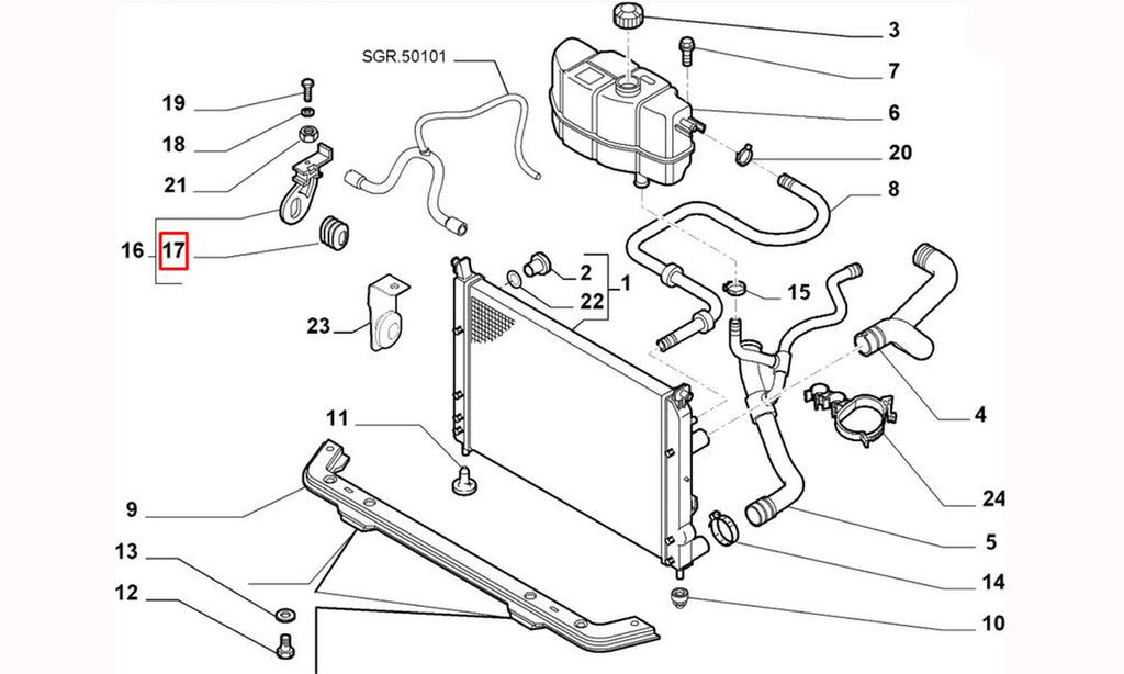 OEM #23245 - Teknik Resim