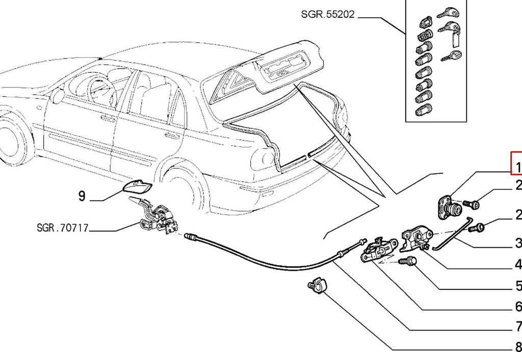 OEM #51417 - Teknik Resim