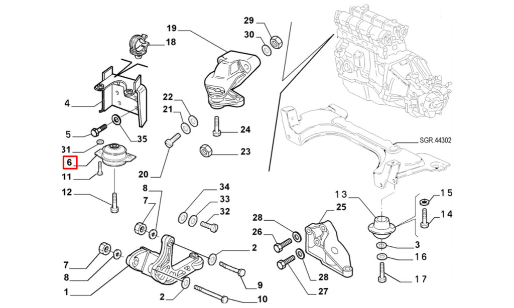 OEM #22934 - Teknik Resim