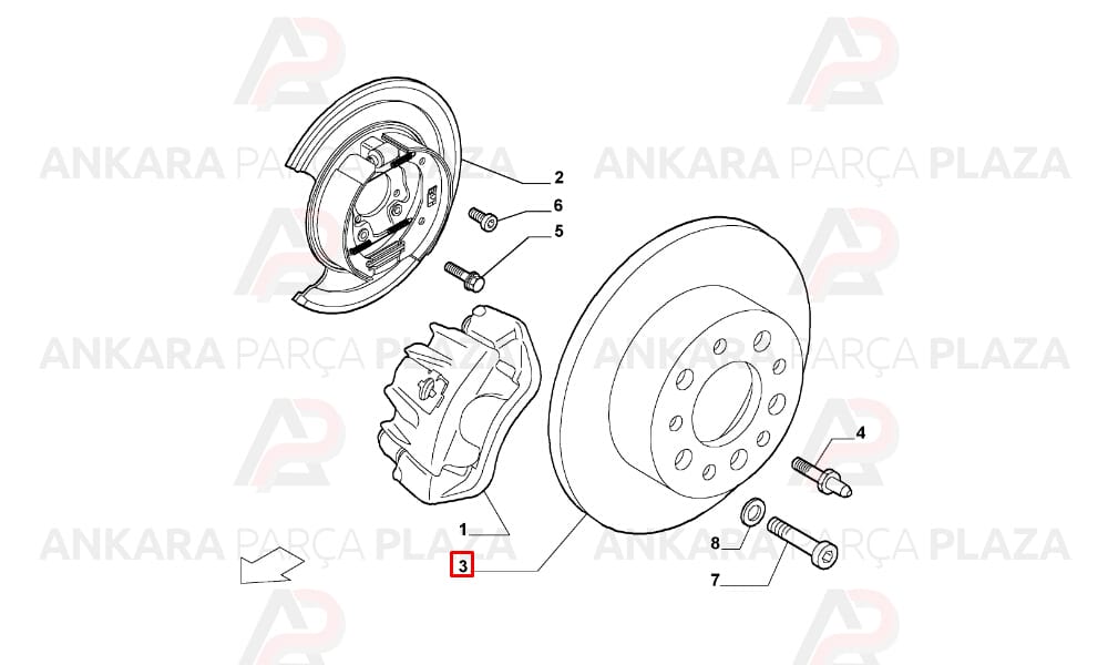 Ducato Arka Fren Diski Valeo