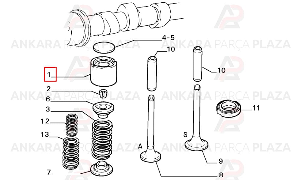 Master Ducato 2.5 2.8 Subap İticisi Oygarsan