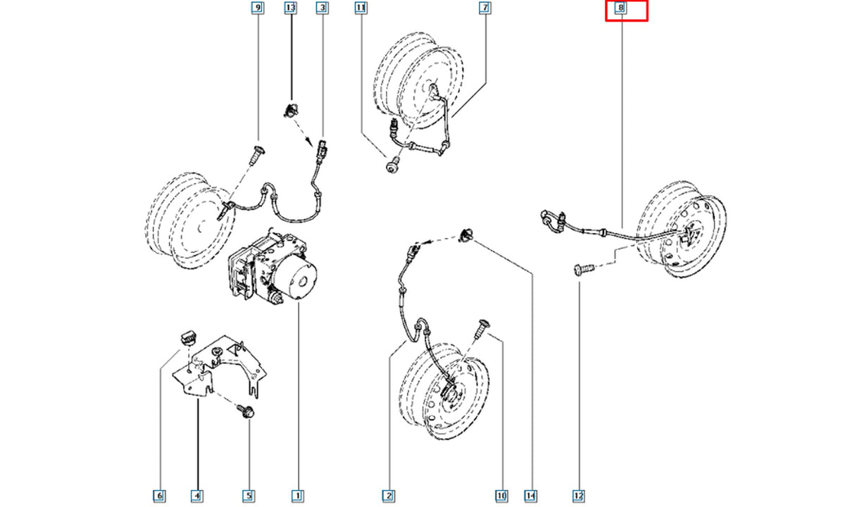 OEM #9105 - Teknik Resim