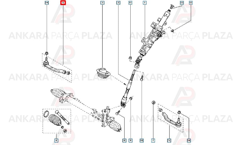 Rot Başı Sağ Renault Master 3 2010 >