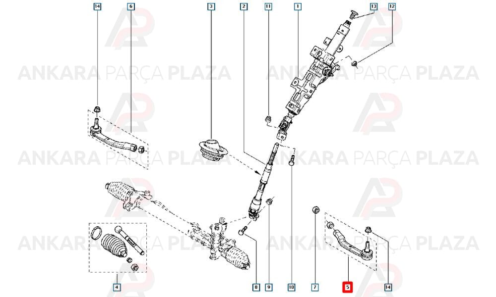 Rot Başı Sol Renault Master 3 2010 >