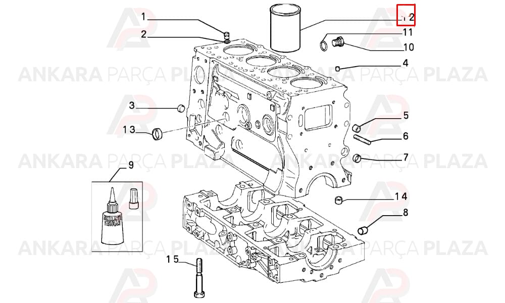 Motor Gömlek 93.00Mm Ducato Düz 2.5D
