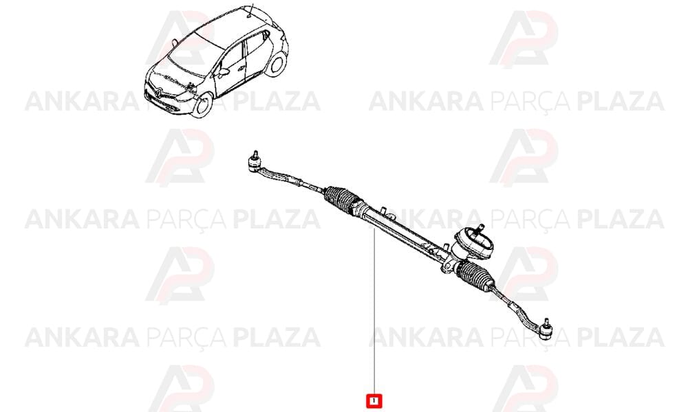 Direksiyon Kutusu Elektrikli Clio 4 2012 > Captur 2013 >