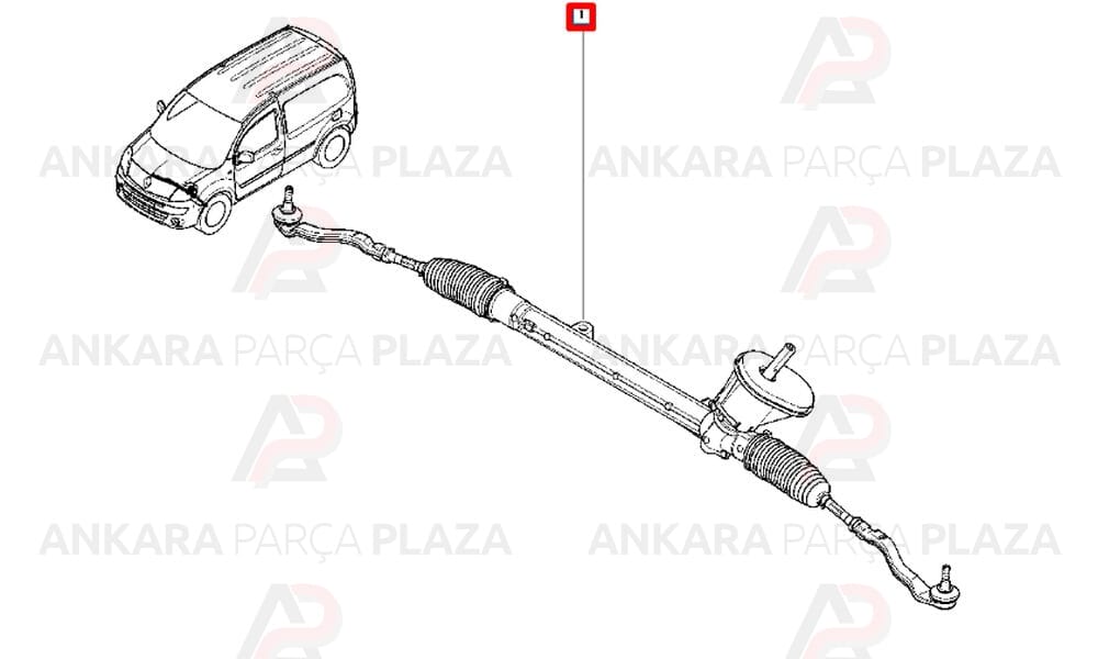 Direksiyon Kutusu Eps Kangoo 2008 >