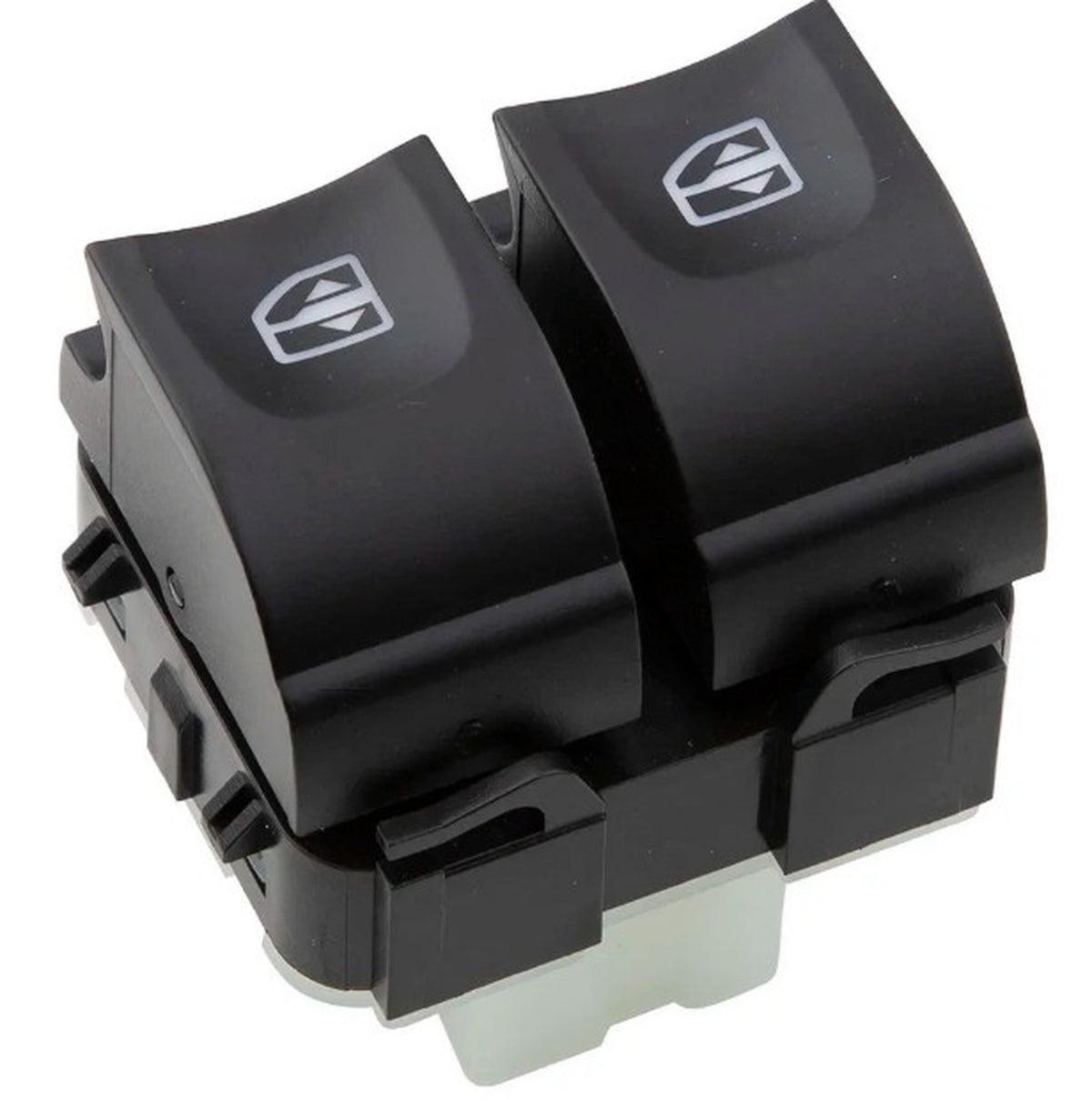 Renault Clio 2 Cam Açma Düğmesi Ön Sol Siyah Çiftli Sagemfrans 500120 - product