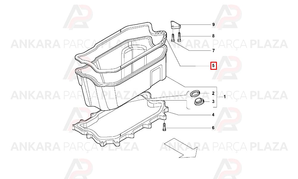 Karter Contası Ducato 2.3Jtd 2002 =>