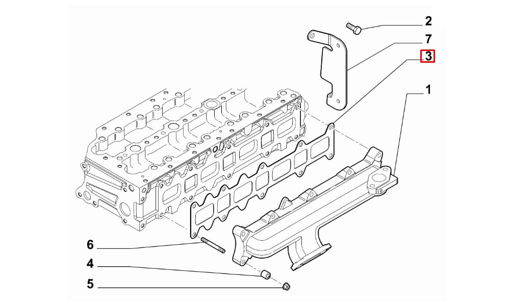 Ducato 3 2001> 3.0 Egzoz Manifold Conta Royal