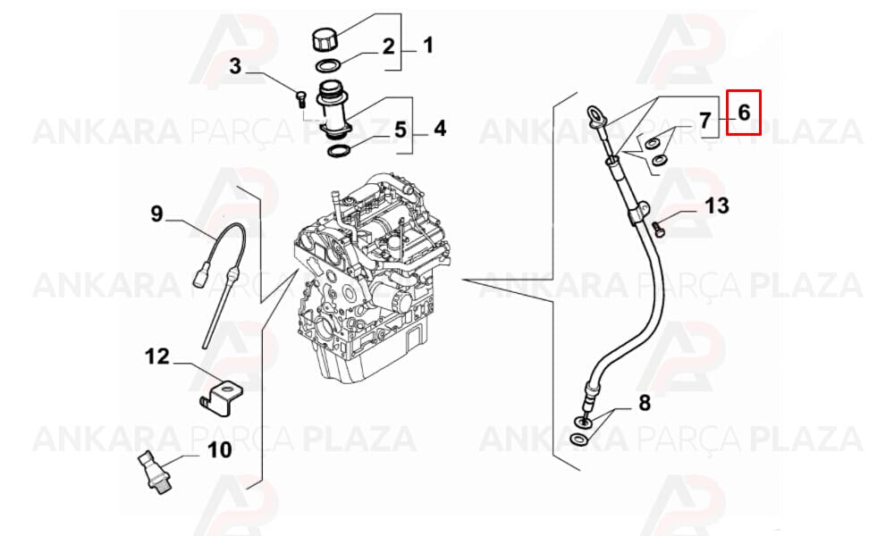 Motor Yağ Dolum Kapağı Ducato 3 2.3Jtd 2007 >