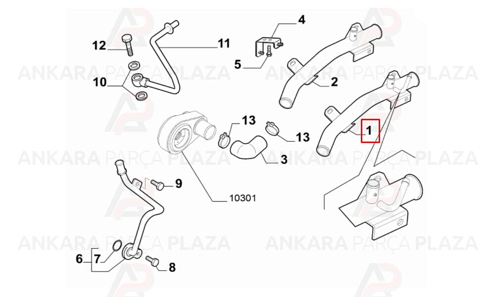 Devirdaim Su Borusu Ducato 2 2.3 2006 >