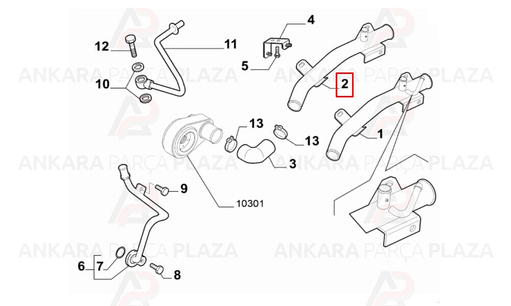 Devirdaim Su Borusu Ducato 3 2.3 2014 >