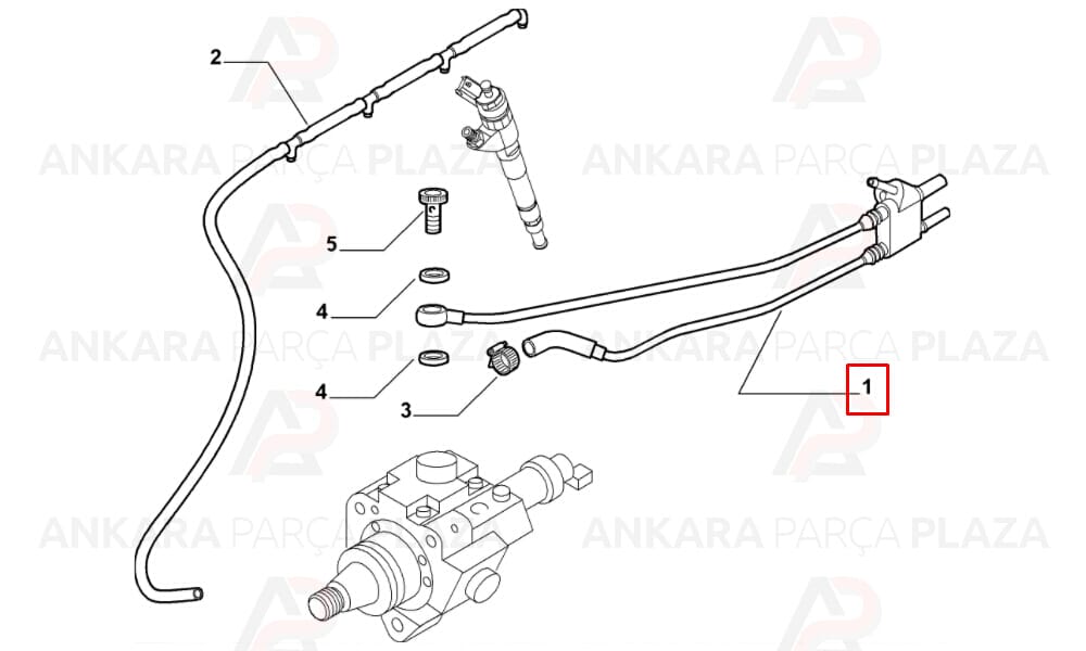 Ducato 2.3Jtd Yakıt Hortumu Wintech