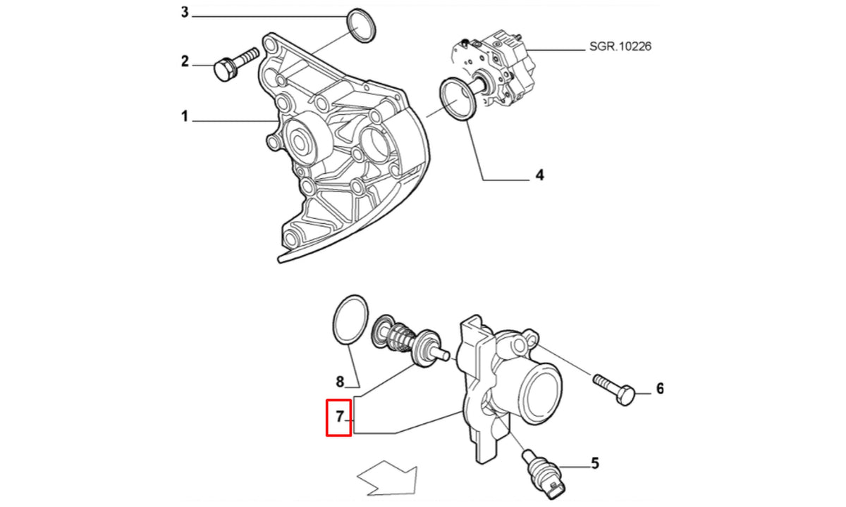 OEM #17953 - Teknik Resim