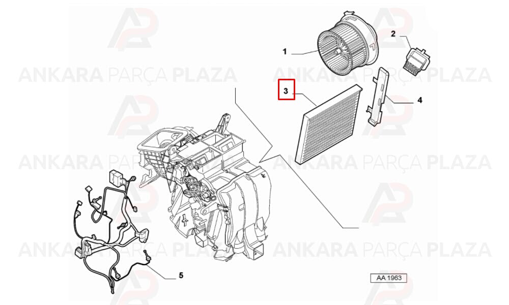 Polen Filtresi Fiat Giulietta 2010 =>