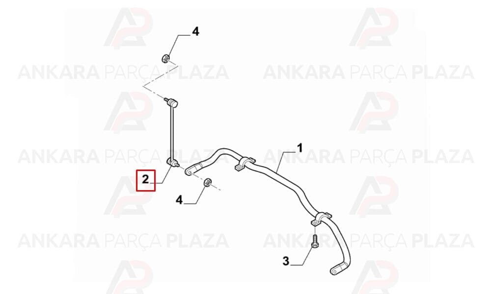 Alfa Giulietta Arka Z Rot Sağ 2011 - 2018 Meydan