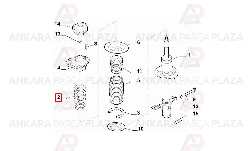 Helezon Yayı Ön Ducato 3 2006 >