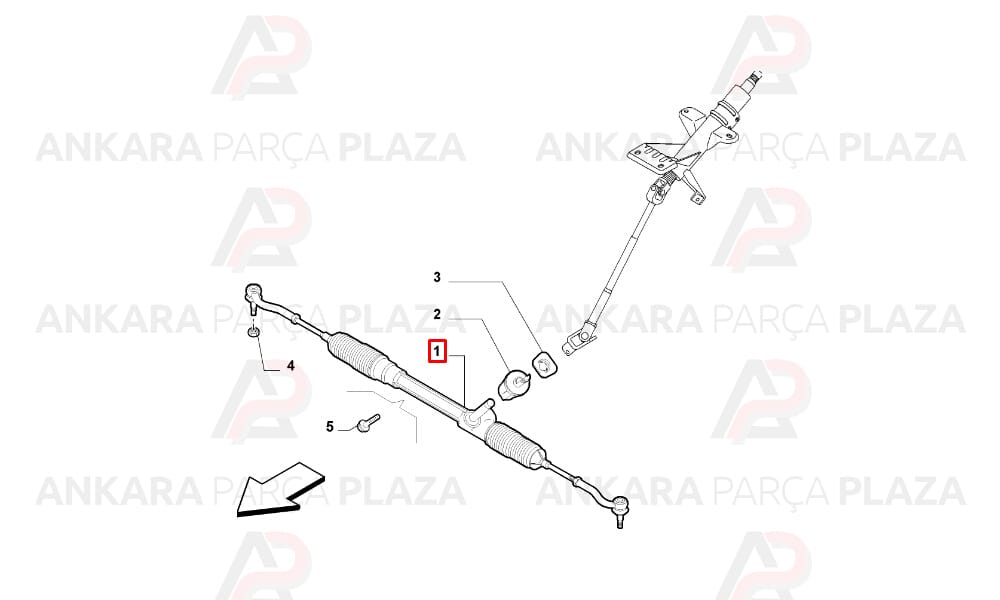 Direksiyon Kutusu Eps Fiat Panda 2003 >