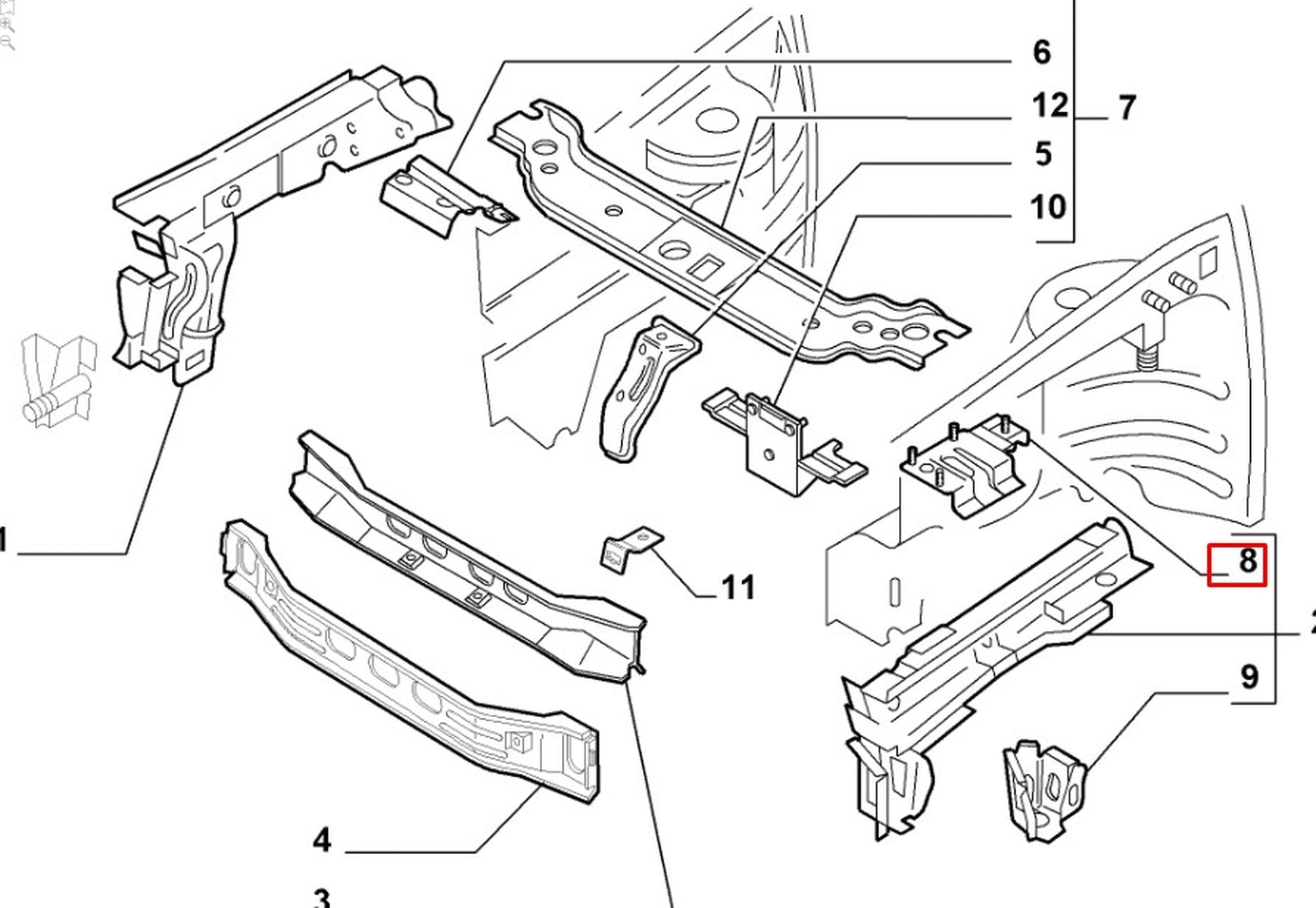OEM #61435 - Teknik Resim
