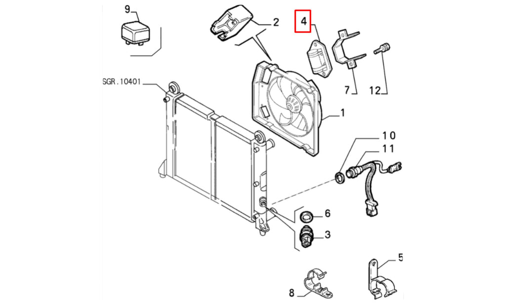 OEM #12421 - Teknik Resim
