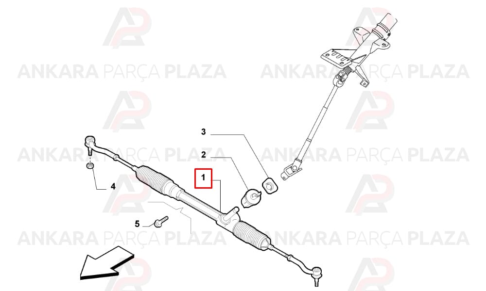 Direksiyon Kutusu Elektrikli Panda 4X4 2004 >