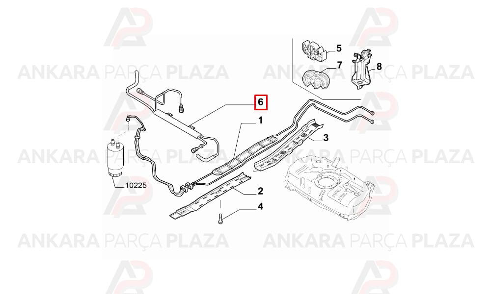 Linea Yakıt Hortumu 1,3 Wintech