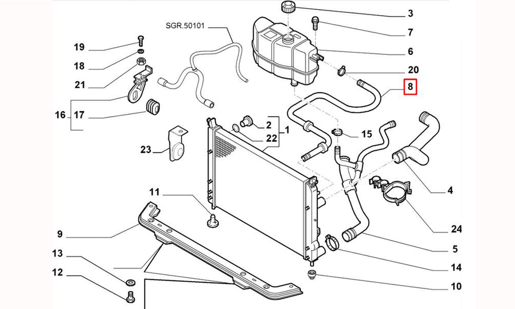 OEM #18514 - Teknik Resim