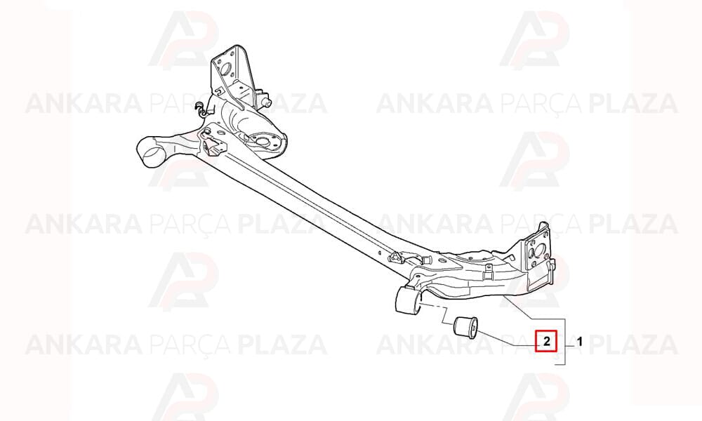 Torsiyon Takozu Arka Fiorino