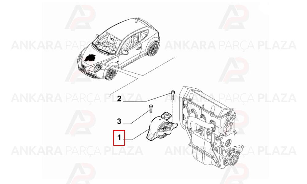 Motor Takozu Fiat Linea 1.6 Mtj Grande Punto 1.4 Mtj