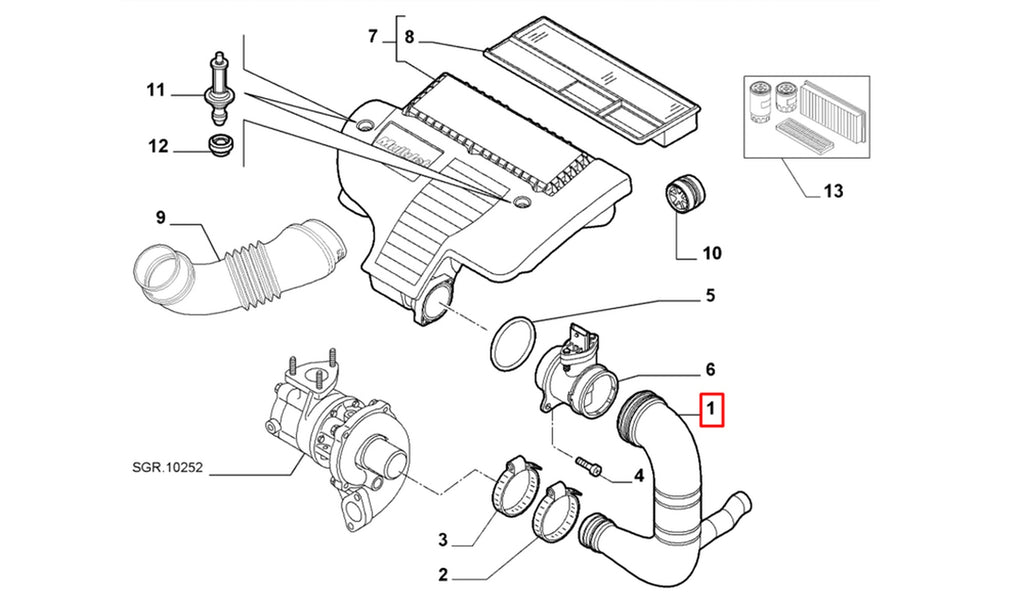 OEM #68609 - Teknik Resim