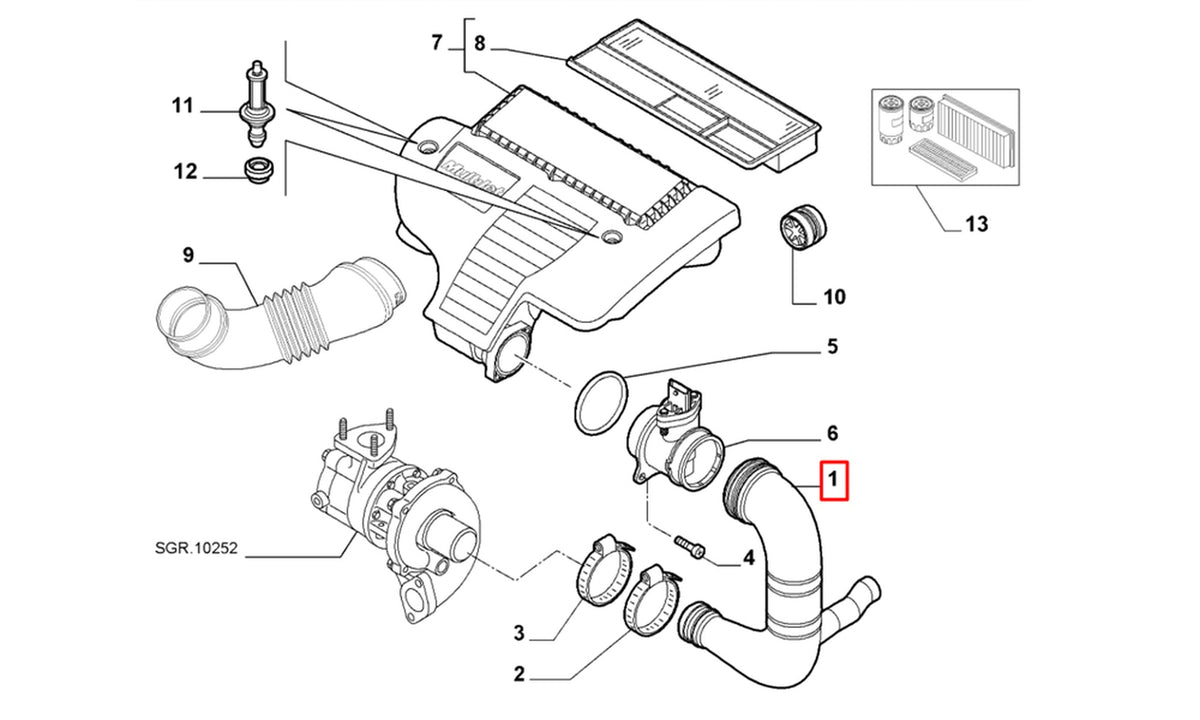 OEM #68609 - Teknik Resim