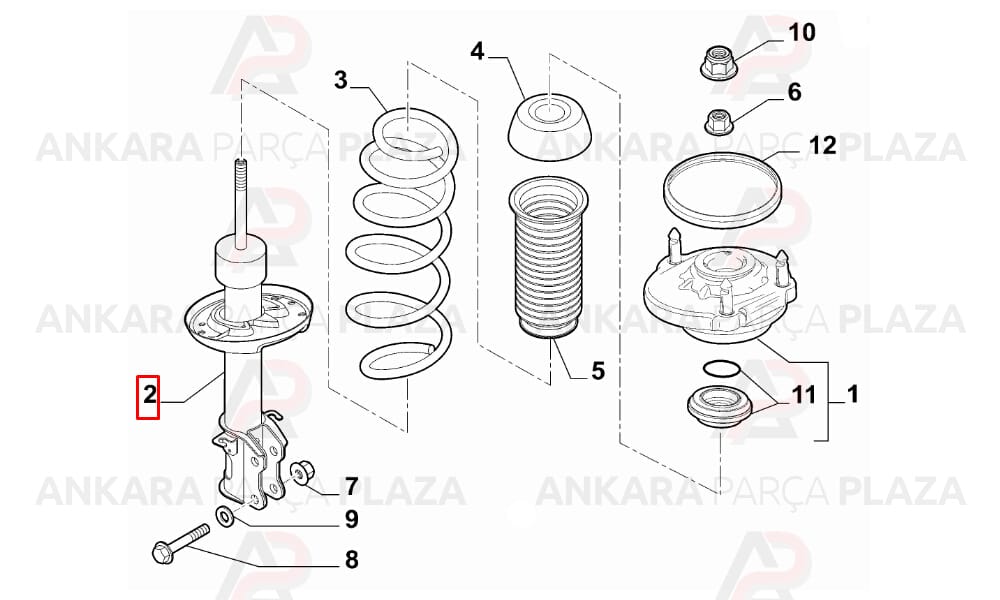 Direksiyon Kutusu Eps Fiat Punto 2008 > Alfa Romeo Mito 2008 >