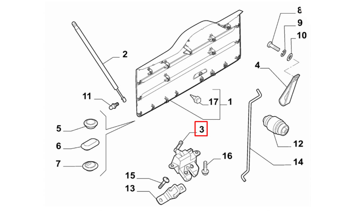 OEM #12849 - Teknik Resim