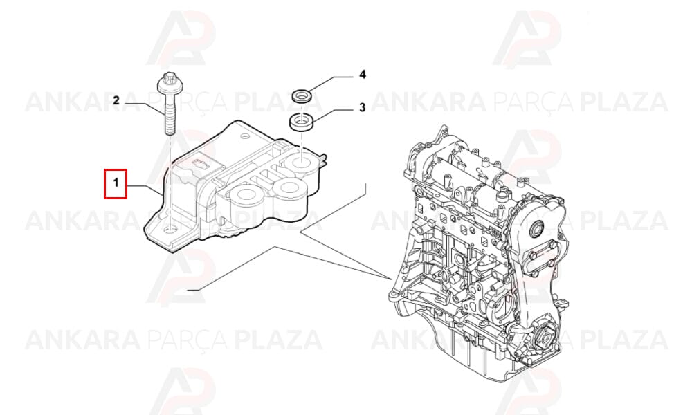Motor Takozu Doblo 1.4 Benzinli